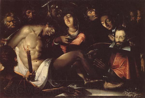 BELLANGE, Jacques Lamentation of Christ Germany oil painting art